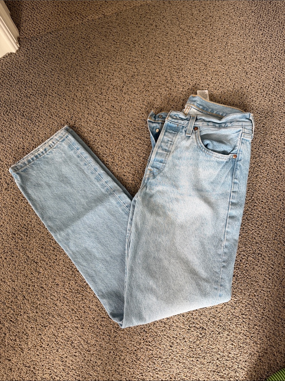 Levi's Light Blue Women's Straight Jeans